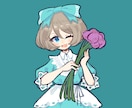 バストアップ～全身のイラストを制作します 4頭身～５頭身ぐらいのお姿を描かせていただきます。 イメージ3