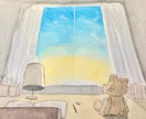 絵本の1ページのような水彩イラストを描きます シンプルだけど印象に残る、やさしい水彩イラストを描きます イメージ1