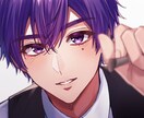 キラキラ︎︎でかっこかわいいイラスト制作致します 商用利用◎男女キャラ幅広く対応します♪ イメージ6