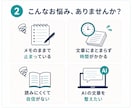 メモや箇条書きを伝わる文章に整えます 下書き・要点整理から使える文書へまとめます イメージ2