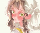 商用可| 可愛いSNSアイコン・ヘッダーを描きます アナログで温かみのあるアイコン・ヘッダーを仕上げます。 イメージ1