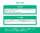 雰囲気に合わせた、オリジナルのMAPをつくります 追加料金なしで、最短翌営業日に納品可能！ イメージ6