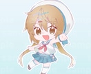 かわいいミニキャライラスト作成します アイコン・ヘッダー・グッズ…多方面でご使用いただけます！ イメージ2