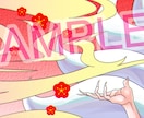 動画サムネ、MV、挿絵、小説表紙等一枚絵描きます TRPG動画の一枚絵もOK！暗い雰囲気シリアス系が得意です。 イメージ8
