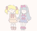 ゆるふわで可愛いく描きます 色々なニーズに合わせて対応します！心を込めて イメージ4