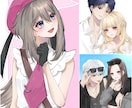 夢絵、アイコン、立ち絵、イラスト描きます 商用利用OK、簡易依頼・デフォ依頼も受付てます◎ イメージ3