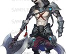 動物キャラクターのデザインします ファンタジー世界感の動物の厚塗りキャラクターイラスト イメージ9