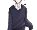可愛いアイコンやキャラクターを作ります ラフ感・可愛らしい雰囲気・ダーク・地雷系なんでも描きます イメージ6