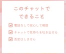 人に気を遣いすぎて疲れた気持ち聞きます 電話が苦手｜気疲れ｜考えすぎ｜安心して話せるチャット イメージ3