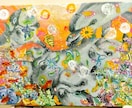 世界に一つだけの絵を描きます 色鮮やかなオリジナル作品を描きます！ イメージ1