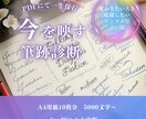 筆跡診断レターセッションします あなたの個性を引き出す！筆跡診断で自己分析を深めませんか？ イメージ1
