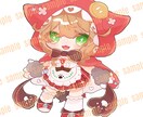 かわいいSDイラスト制作承ります アイコン、スタンプなどに！心を込めて描かせて頂きます！ イメージ2