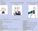 イラスト制作、あなたの好きを形にします リテイク多め、細かいことでもご相談ください！ イメージ5