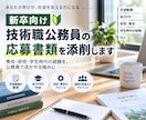 新卒向け！技術職公務員の応募書類を添削します 専攻・研究・学生時代の経験から、あなたの強みを一緒に整理 イメージ2
