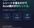 領収書・レシートを自動で一括エクセル集計します n8n×AIで経費精算を自動化・買い切り型 イメージ1
