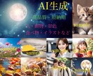 高品質なAI写真を作成致します 人物・動物・景色などの写真を中心に作成しています イメージ1