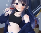 可愛い系統のイラストを描きます ふんわり系 可愛い系 病みかわ系 イメージ1