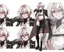 配信用アバターやVTuberの立ち絵作成いたします 雰囲気や世界観を重視した立ち絵を作成します。 イメージ2
