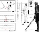 お好みのオリジナルのキャラクターデザインいたします ご自身の創作キャラ…小説の登場人物…理想のキャラ作ります！ イメージ7