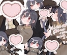 詰め込み夢絵を描きます テンプレ固定でお手軽に詰め込み夢絵を依頼できます！ イメージ2