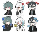 イラスト制作致します 男性キャラ、単色背景が得意です。 イメージ4