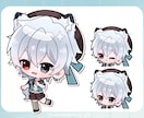 ミニキャラ（SD•デフォルメ）イラストを描きます 商用OK！グッズ、スタンプ、動画、配信などに…◎ イメージ7