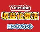 Youtube 収益化復活に向けた支援を致します 【収益化100％復活中】再利用・繰り返し共に復活可能です！ イメージ1