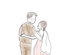 結婚式のウェルカムボードを作成します 結婚式の特別な日に真心込めて描きます イメージ1