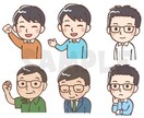 シンプルでかわいいタッチの似顔絵描きます SNS、HP、チラシなどのワンポイントにどうぞ！ イメージ2