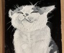あなたの大切なペットをモノクロで描きます ポスターカラーを使ってペットの魅力を最大限に惹き出します！ イメージ1