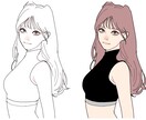 商用可⭕️目を惹く洗練されたイラストをお届けします 【サービス開始特別価格中】誠心誠意描きます！ イメージ2
