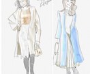 オシャレなアイコン、モデルのイラストを描きます SNS用のオリジナルアイコンを描きます！ イメージ2