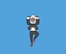 人物･動物のポップでかわいいイラスト描きます 商用可◎アイコン･グッズ･SNS等に◎ イメージ10