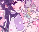 キラキラかわいいくあなたの個性を表現します そこに生きているようなキャラで心にのこる絵を イメージ3