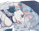 彩度低めで可愛らしさのあるイラストを描きます それぞれの好みに沿ったイラストを制作します！ イメージ1