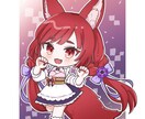 ポップで可愛いミニキャラ描きます アイコン、サムネ、グッズなど様々なイラストに対応可能です！ イメージ1