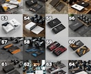 スポーツジム名刺/ショップカードの作成します スポーツクラブ/フィットネス向け最高にかっこいいデザイン イメージ7