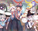 凝ったイラストを描きます キャラクターに関するものを画面に詰め込むのが大好きです！ イメージ1