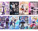 商用利用込！VTuberのネームロゴデザインします カラフル◎特徴を盛り込み目を惹くようなロゴを作ります！ イメージ6