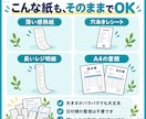 長いレシート・領収書をスキャンしてPDFにします 封筒で送るだけ。薄い紙も長い明細も、日付順にデータ化も可 イメージ2