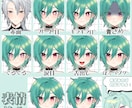 Vtuberモデルを一括制作します 男性女性キャラどちらも得意です！キャラデザ～モデリングまで イメージ2