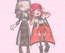 最速2日！デフォルメイラスト作成します ハロウィンの仮装イラストなど、ご依頼お待ちしております♩ イメージ1
