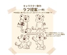 動物キャラ提供いたします キャラクター、ヘッダー、アイコンなどのリクエストおまかせあれ イメージ7