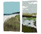 風景・背景イラストを製作します 頂いたお写真をイラストにいたします  商用OK イメージ6