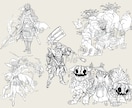 人外キャラクターをデザイン致します 唯一無二のオリジナルキャラクターを制作致します！ イメージ9