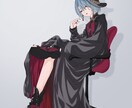 オシャレでかわいいイラスト、作成いたします 背景つきや全身絵、男性キャラも可 イメージ10