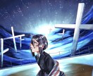 背景まで凝った描き込み細かめのイラスト制作します 動画サムネやお祝いイラスト、同人誌の表紙や挿絵に。 イメージ5