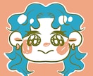 きゅるんとしたアイコン描きます SNSなどのアイコンにゆるきゅるイラストはいかがですか♪ イメージ5