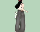 お洒落でシンプルな似顔絵アイコン描きます 優しい雰囲気で温かみのあるイラストを描くのが得意です^ ^ イメージ6