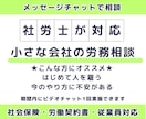 社労士が1週間・人を雇うときのお悩み相談に乗ります 小さな会社におすすめ！7日で足りない時はお得な延長制度あり イメージ1